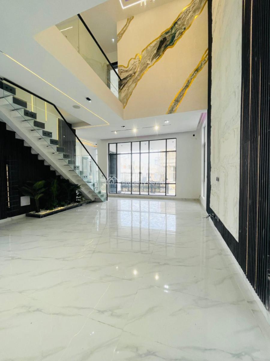 Smartly  Built 5 Bedroom Detached Duplex with Swimming Pool and Bq, Chevron Toll Gate, Lekki, Lagos, Detached Duplex for Sale
