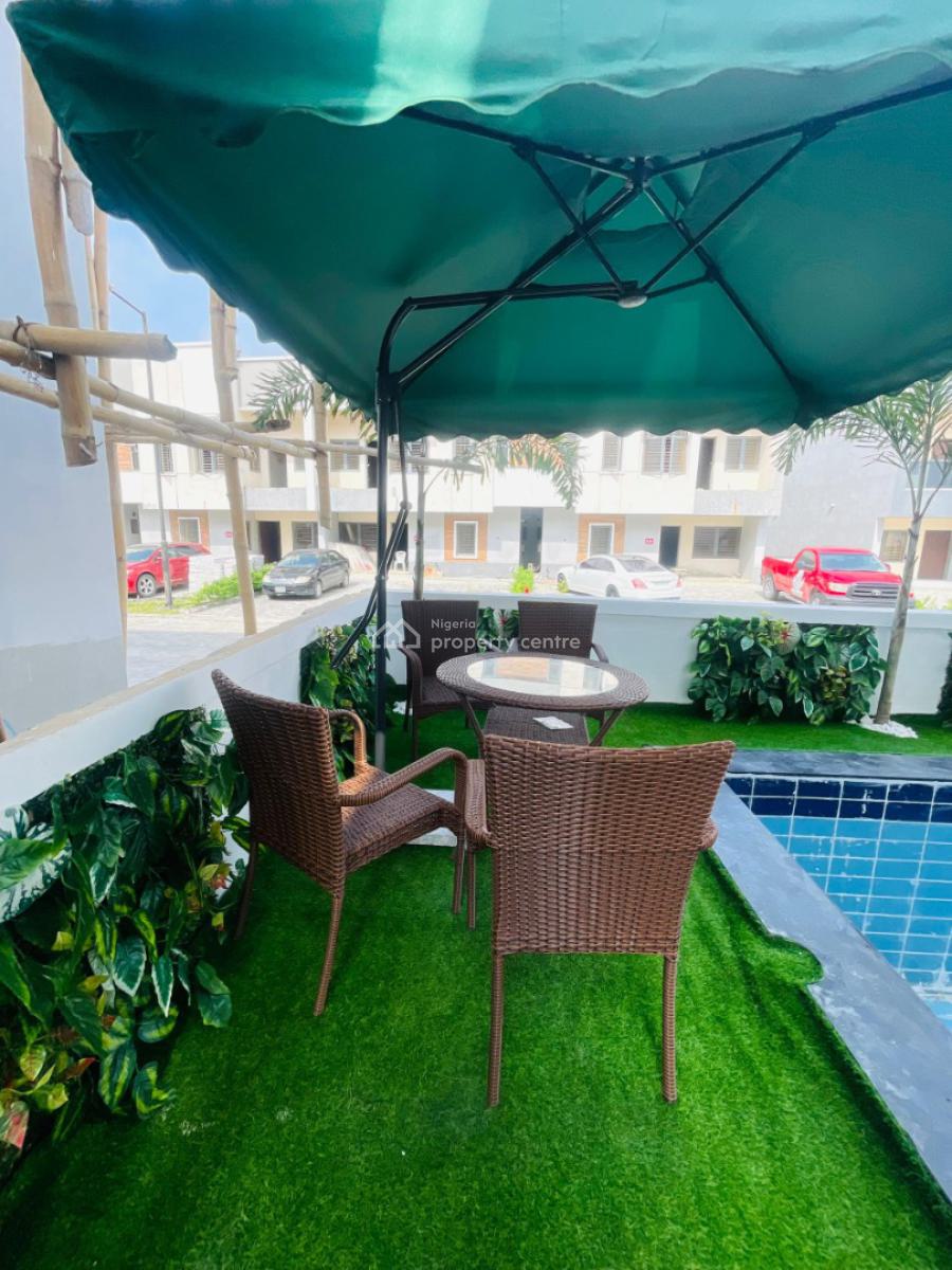 Smartly  Built 5 Bedroom Detached Duplex with Swimming Pool and Bq, Chevron Toll Gate, Lekki, Lagos, Detached Duplex for Sale