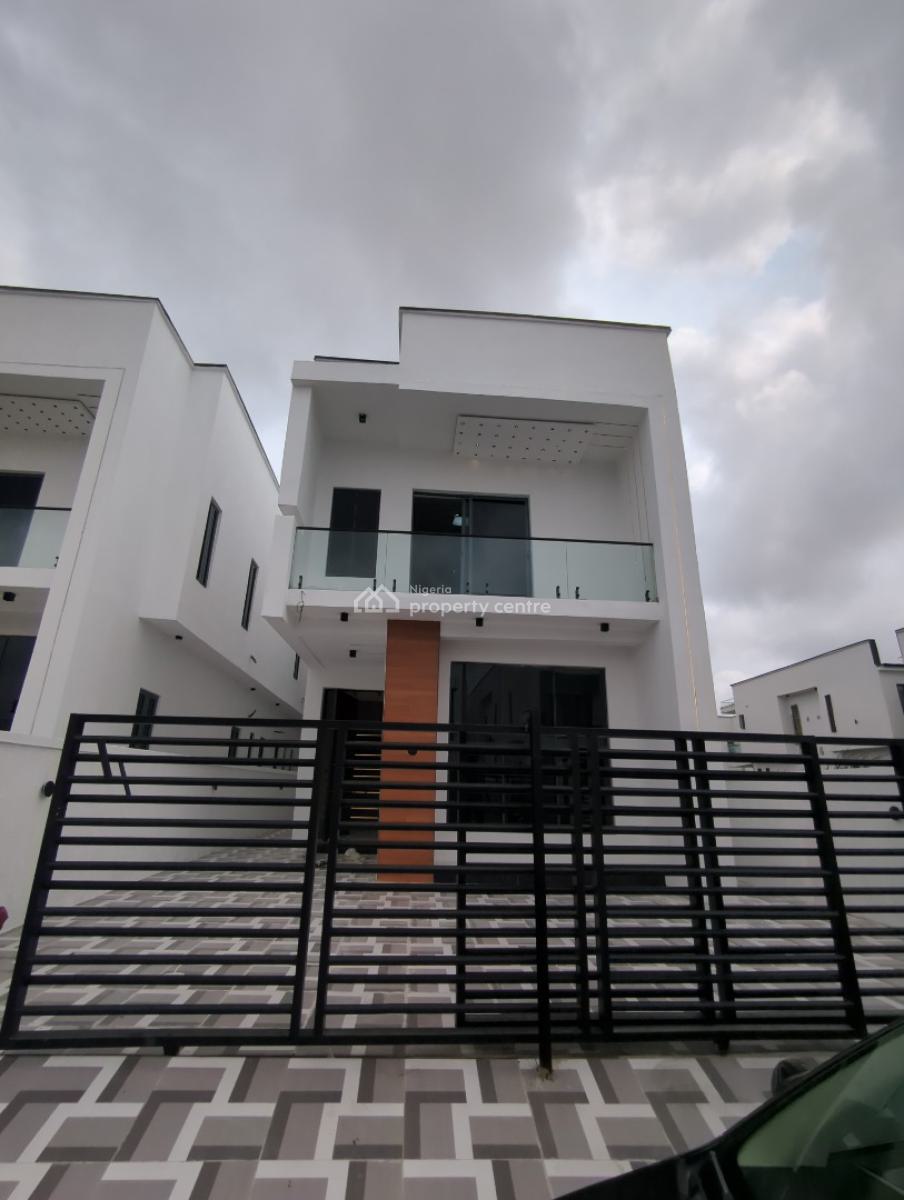 Newly Finished 4 Bedroom Fully Detached with Bq, Ajah, Lagos, Detached Duplex for Sale