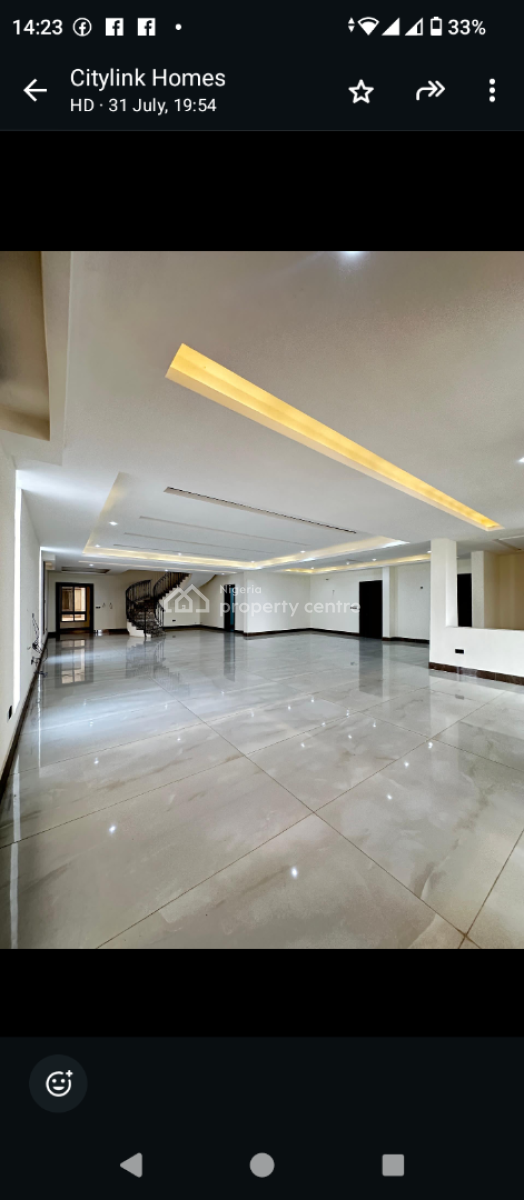 Ultra-luxurious 5-bedroom Penthouse with 2 Bqs in Ikoyi, Lagos, Banana Island, Ikoyi, Lagos, Semi-detached Duplex for Sale