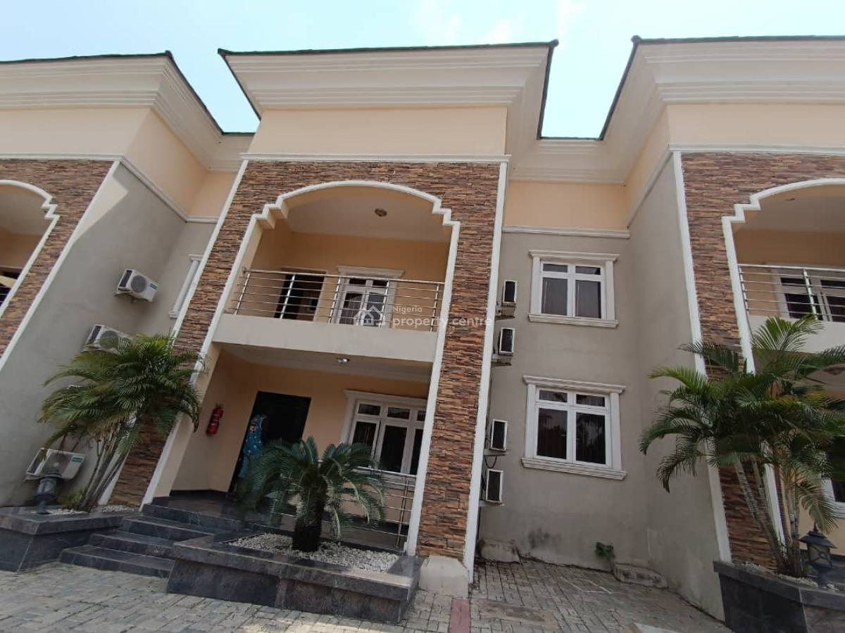 Beautiful 4 Bedroom Fully Serviced & Furnished Terrace Duplex, Serene Neighborhood, Maitama District, Abuja, Terraced Duplex for Rent