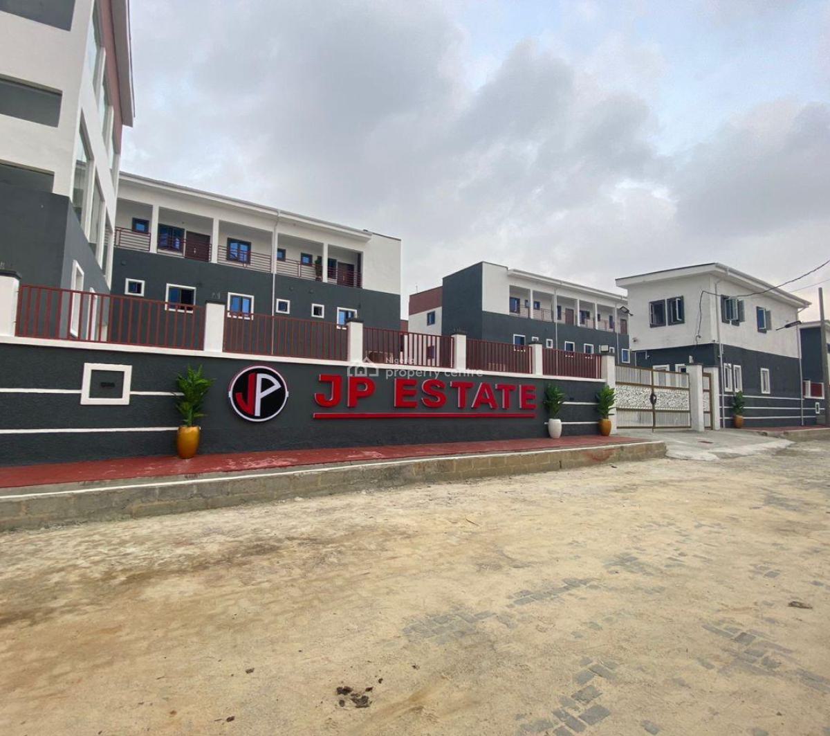 Brand New Complete Estate of 28 Units of 2 Amd 4 Bedrooms Duplexes in, Brand New Estate of 28 Units Duplexes Behind Shoprite, Sangotedo, Ajah, Lagos, Terraced Duplex for Sale