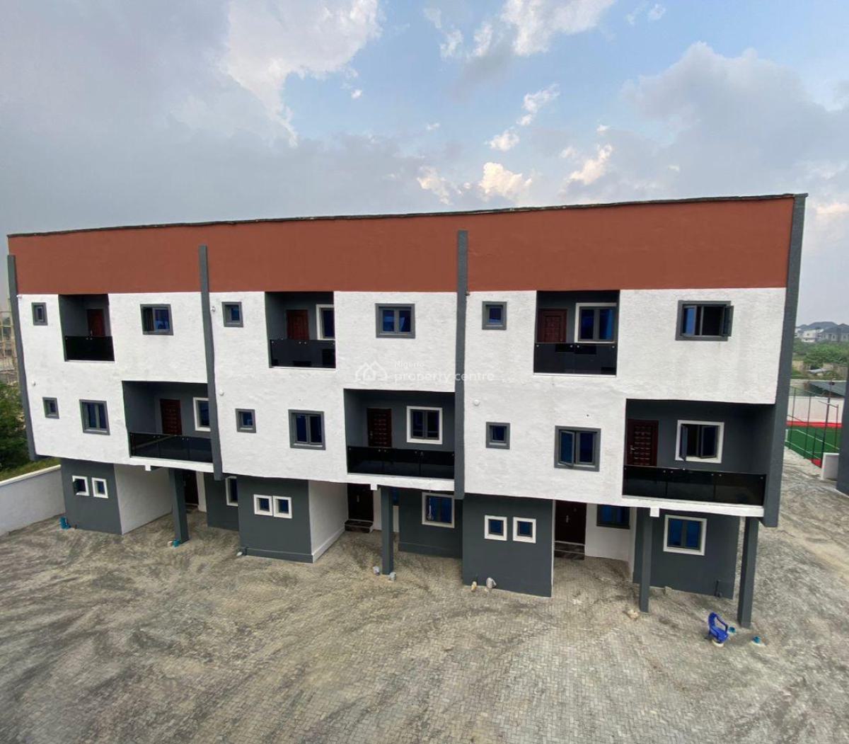 Brand New Complete Estate of 28 Units of 2 Amd 4 Bedrooms Duplexes in, Brand New Estate of 28 Units Duplexes Behind Shoprite, Sangotedo, Ajah, Lagos, Terraced Duplex for Sale