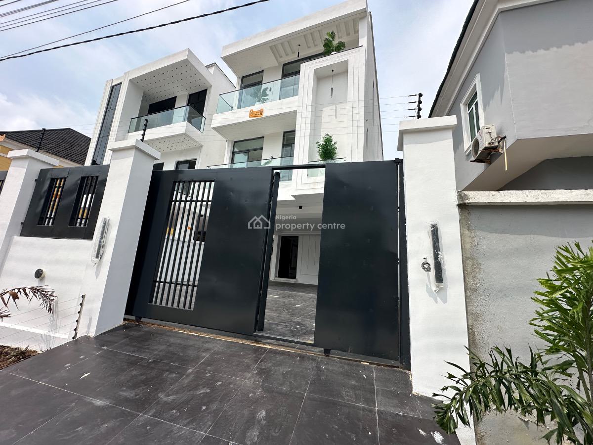 Pristine 5 Bedroom Detached Duplex with Swimming Pool and Bq, Chevron, Lekki, Lagos, Detached Duplex for Sale