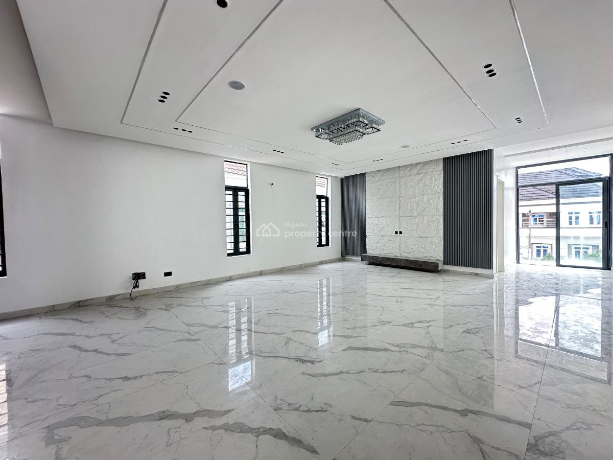 Pristine 5 Bedroom Detached Duplex with Swimming Pool and Bq, Chevron, Lekki, Lagos, Detached Duplex for Sale