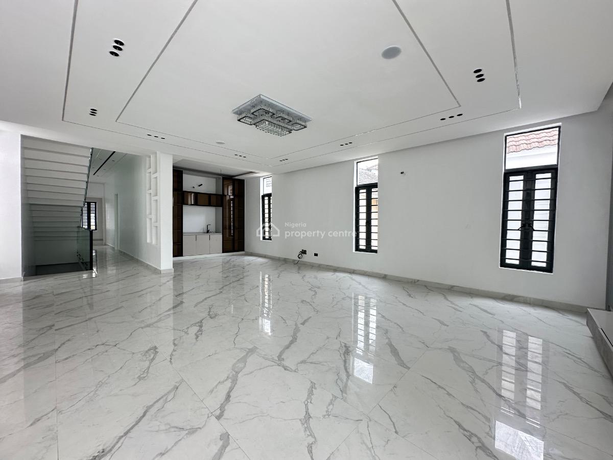Pristine 5 Bedroom Detached Duplex with Swimming Pool and Bq, Chevron, Lekki, Lagos, Detached Duplex for Sale