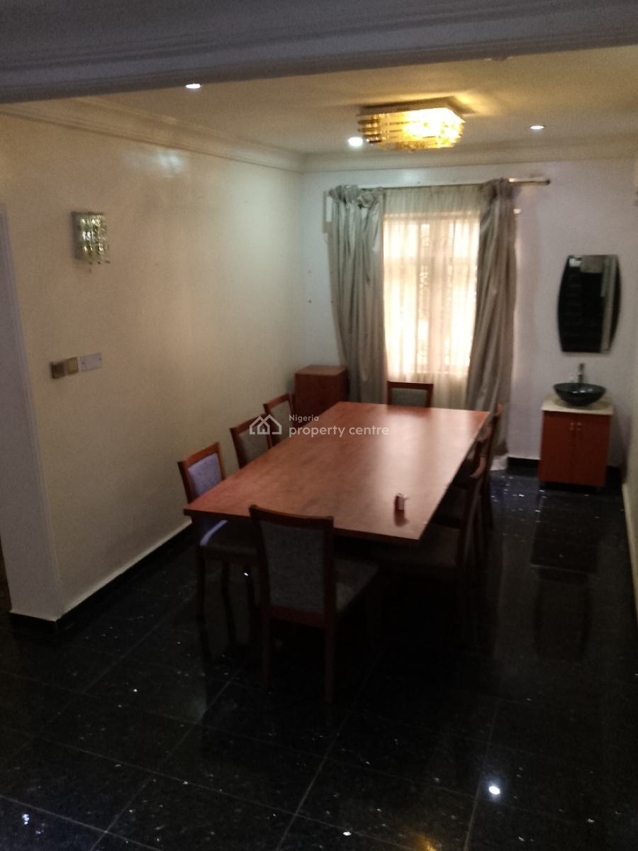 4-bedroom Terrace Duplex Well Furnished with Ac and Fitted Kitchen, Maitama, Maitama District, Abuja, Terraced Duplex for Rent