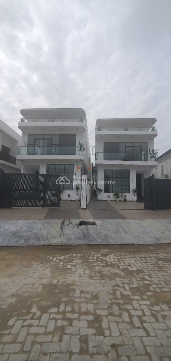 Luxurious 5 Bedroom Duplex with a Pool and Gym in a Secured Estate, Chevron Toll Gate, Lekki, Lagos, House for Sale