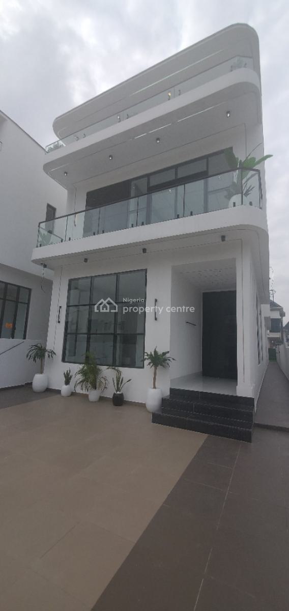 Luxurious 5 Bedroom Duplex with a Pool and Gym in a Secured Estate, Chevron Toll Gate, Lekki, Lagos, House for Sale