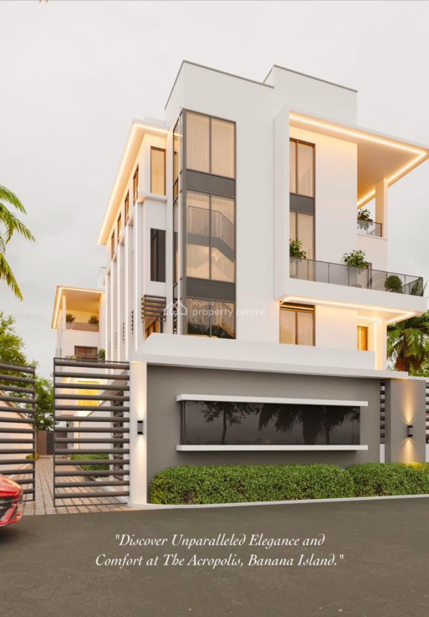 95% Completed 6 Bedrooms Fully Detached House with 2 Rooms Bq, Off 3rd Avenue, Banana Island, Ikoyi, Lagos, Detached Duplex for Sale