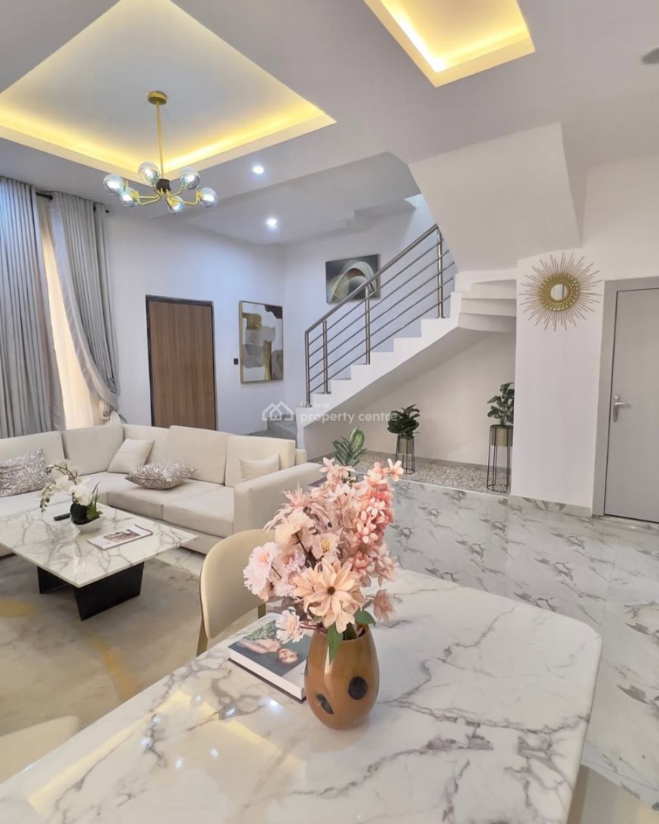 Affordable 4 Bedroom Terrace with 24months Payment Plan, Off Ogombo Road, Abraham Adesanya, Ajah, Lagos, Terraced Duplex for Sale