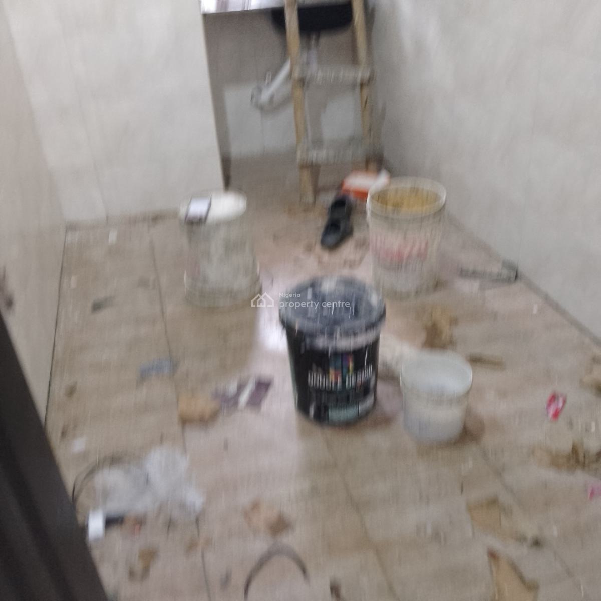 Luxury Newly Built 2 Bedroom Flat with Private Staircase, Off Grandmate, Ago Palace, Isolo, Lagos, Flat / Apartment for Rent