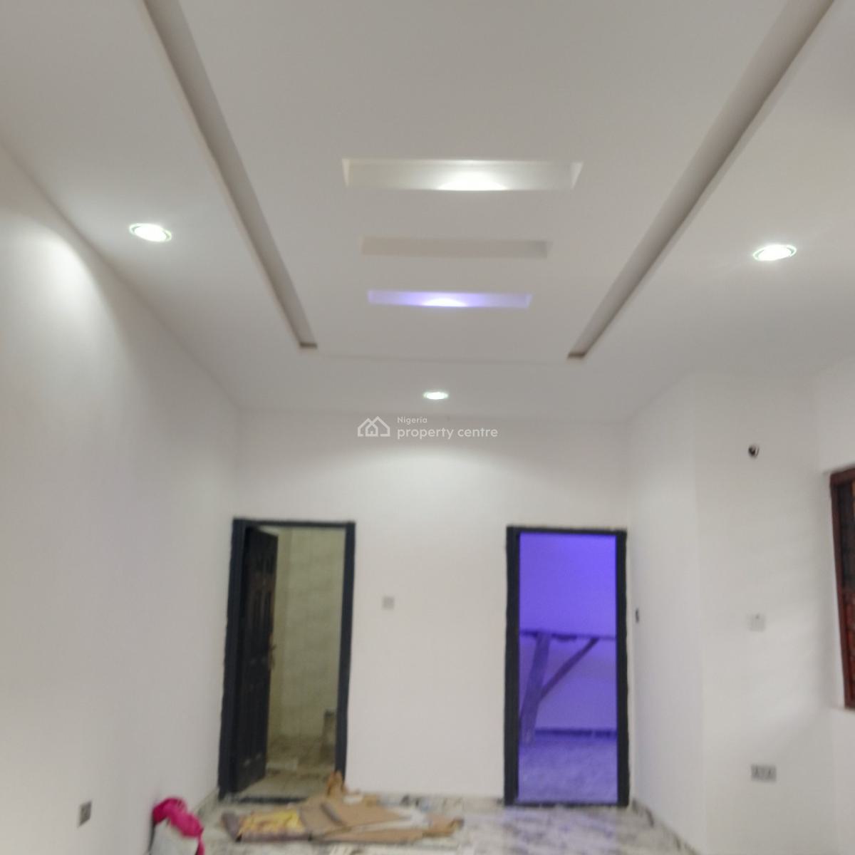 Luxury Newly Built 2 Bedroom Flat with Private Staircase, Off Grandmate, Ago Palace, Isolo, Lagos, Flat / Apartment for Rent