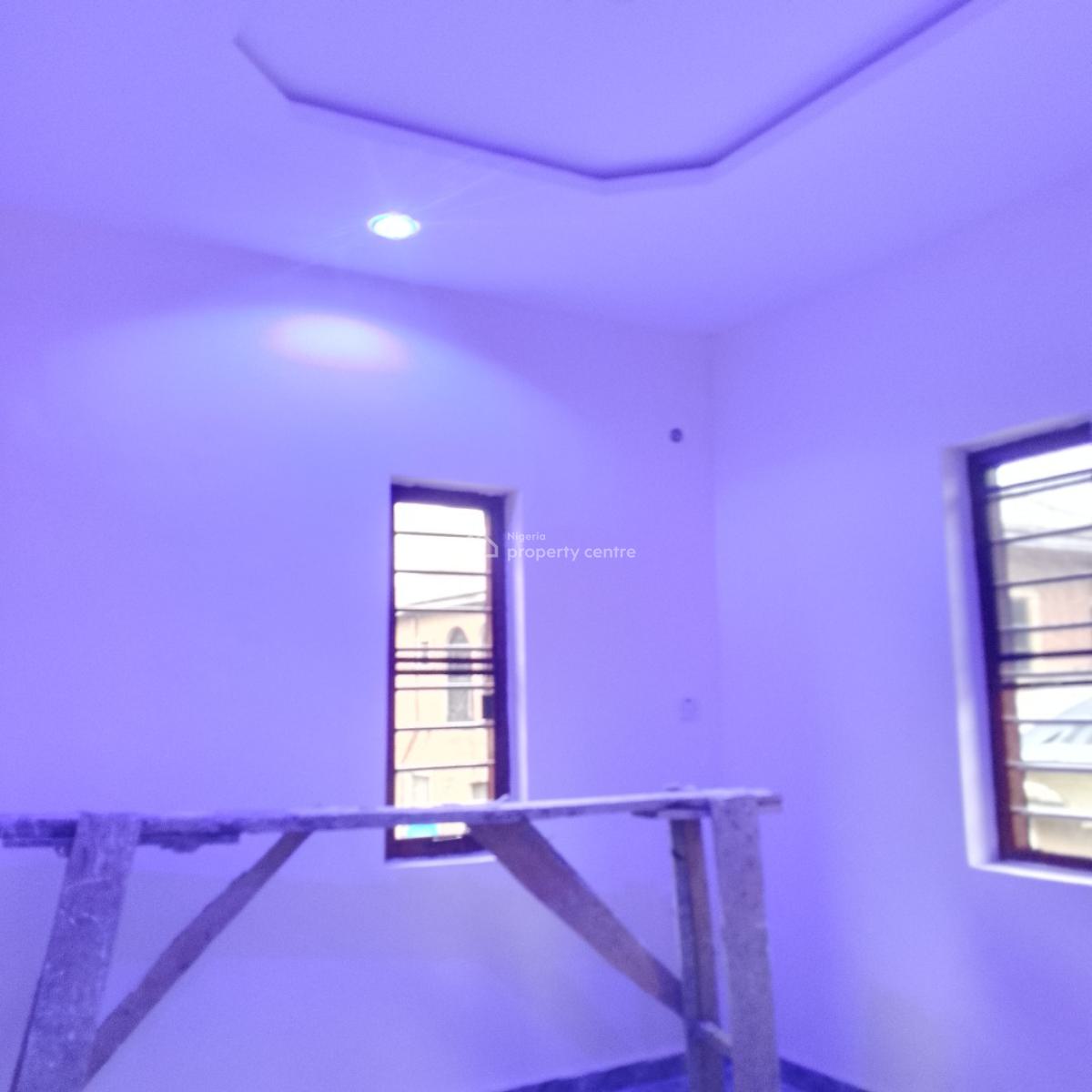 Luxury Newly Built 2 Bedroom Flat with Private Staircase, Off Grandmate, Ago Palace, Isolo, Lagos, Flat / Apartment for Rent