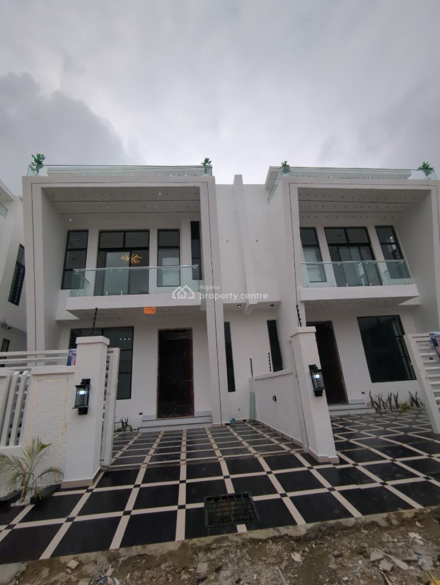Contemporary Newly Built 4 Bedroom Semi Detached, Ajah, Lagos, Semi-detached Duplex for Sale