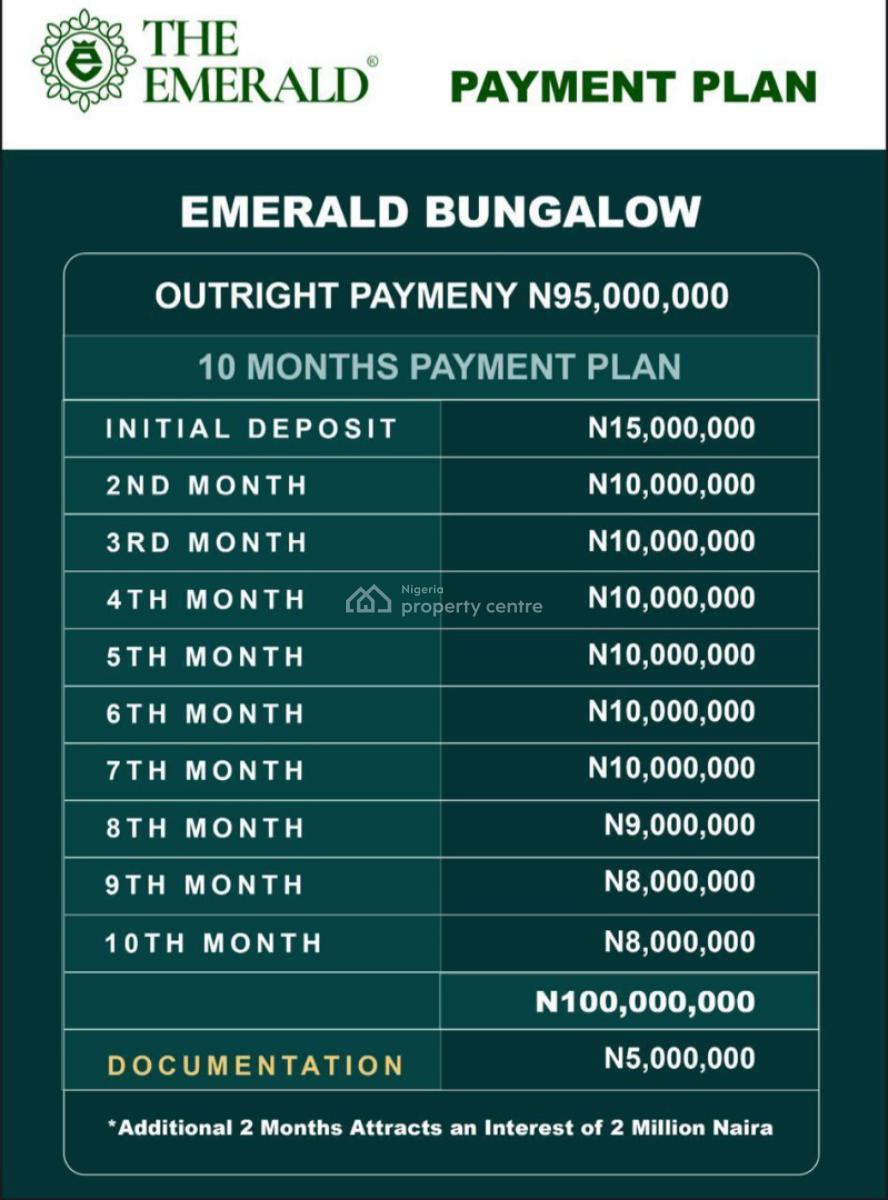 Specious Luxurious 3 Bedroom Fully Detached Bungalow with Bq, Ogombo, Ajah, Lagos, Detached Bungalow for Sale