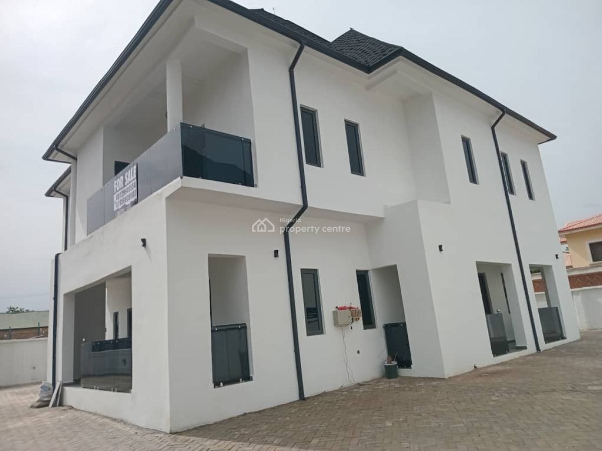 Brand New and Well Finished 4 Bedroom Duplex with Bq Available, Dutse, Apo, Abuja, Detached Duplex for Sale
