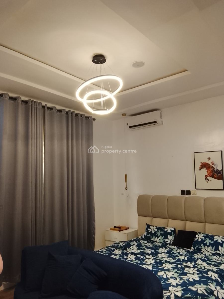 Fully Furnished 4 Bedroom Terrace Duplex in Well Serene Estate, Ologolo, Lekki, Lagos, Terraced Duplex for Rent