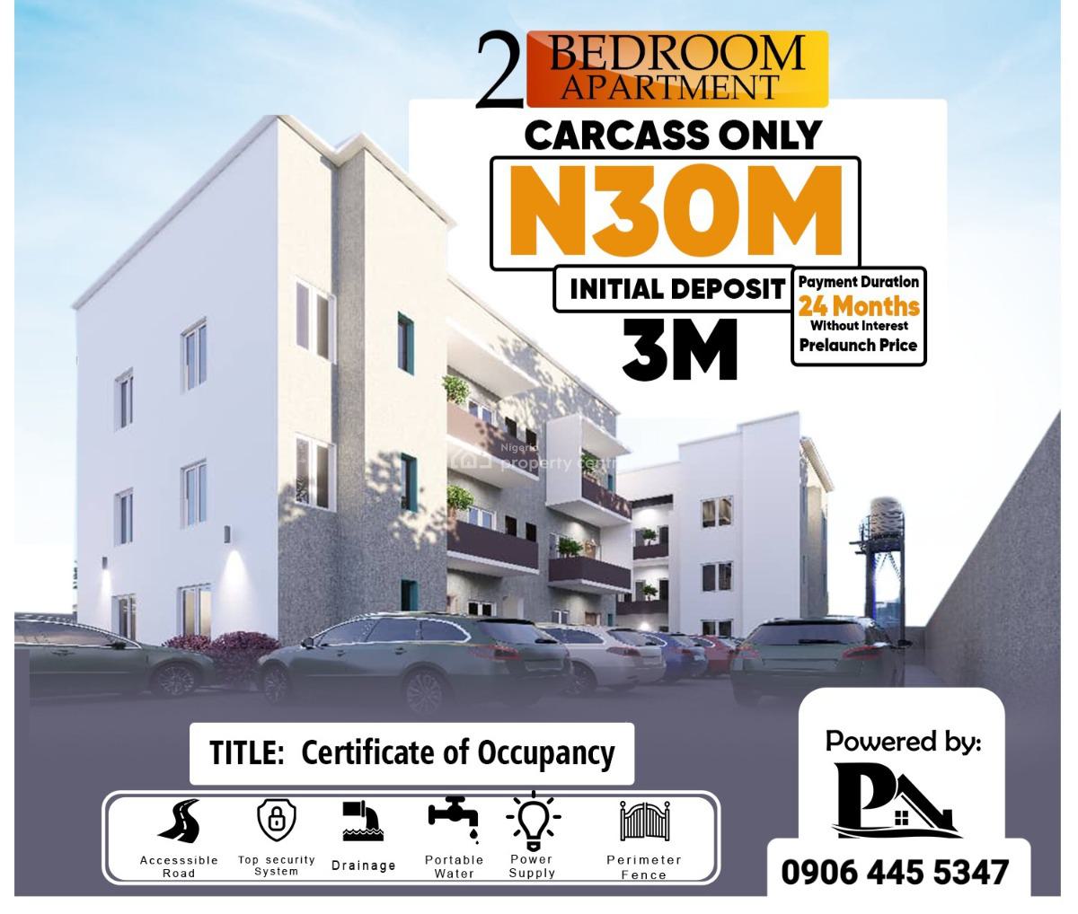 2 Bedroom Apartments Inside Abijo G.r.a, Abijo Lagos, Abijo G.r.a, Abijo, Lekki, Lagos, Block of Flats for Sale