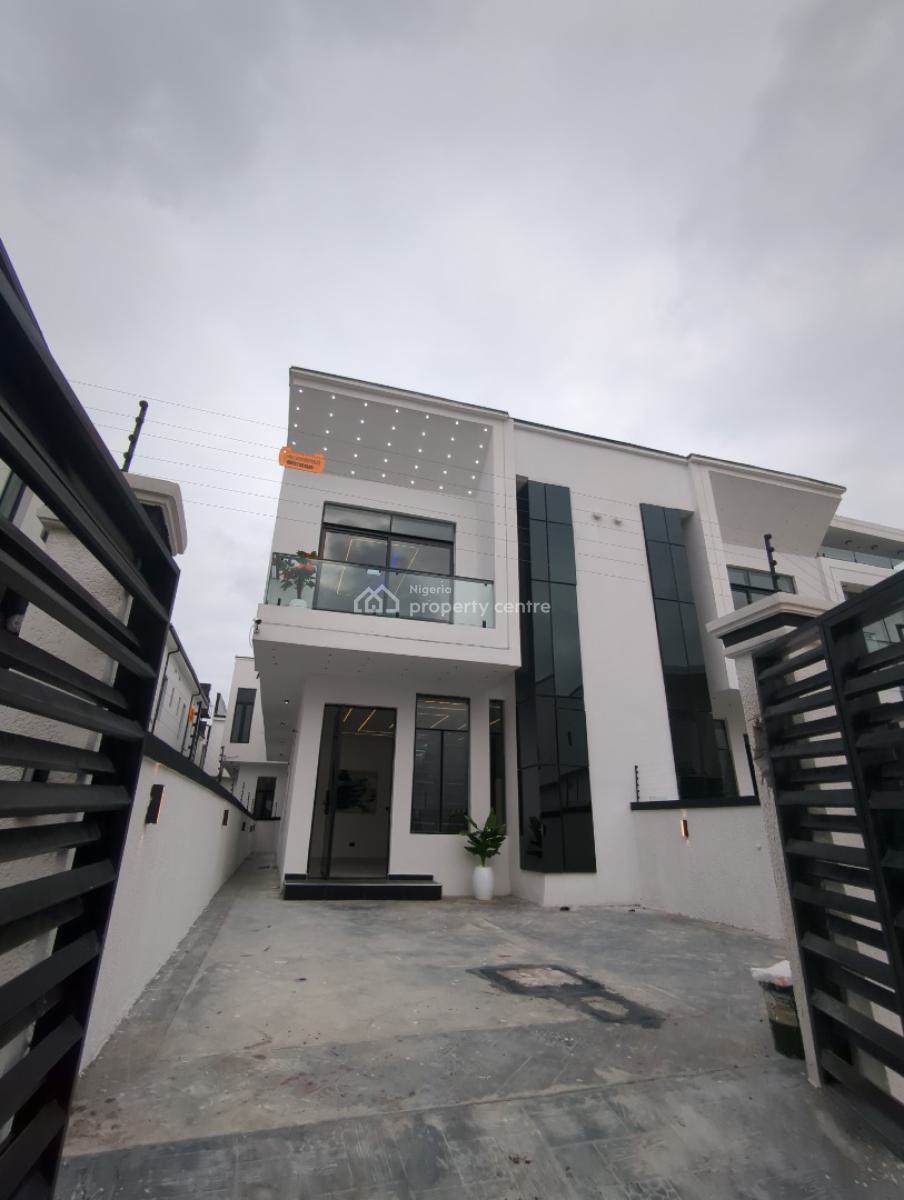 Luxury Finished 4 Bedroom Duplex with Bq, Ajah, Lagos, Semi-detached Duplex for Sale