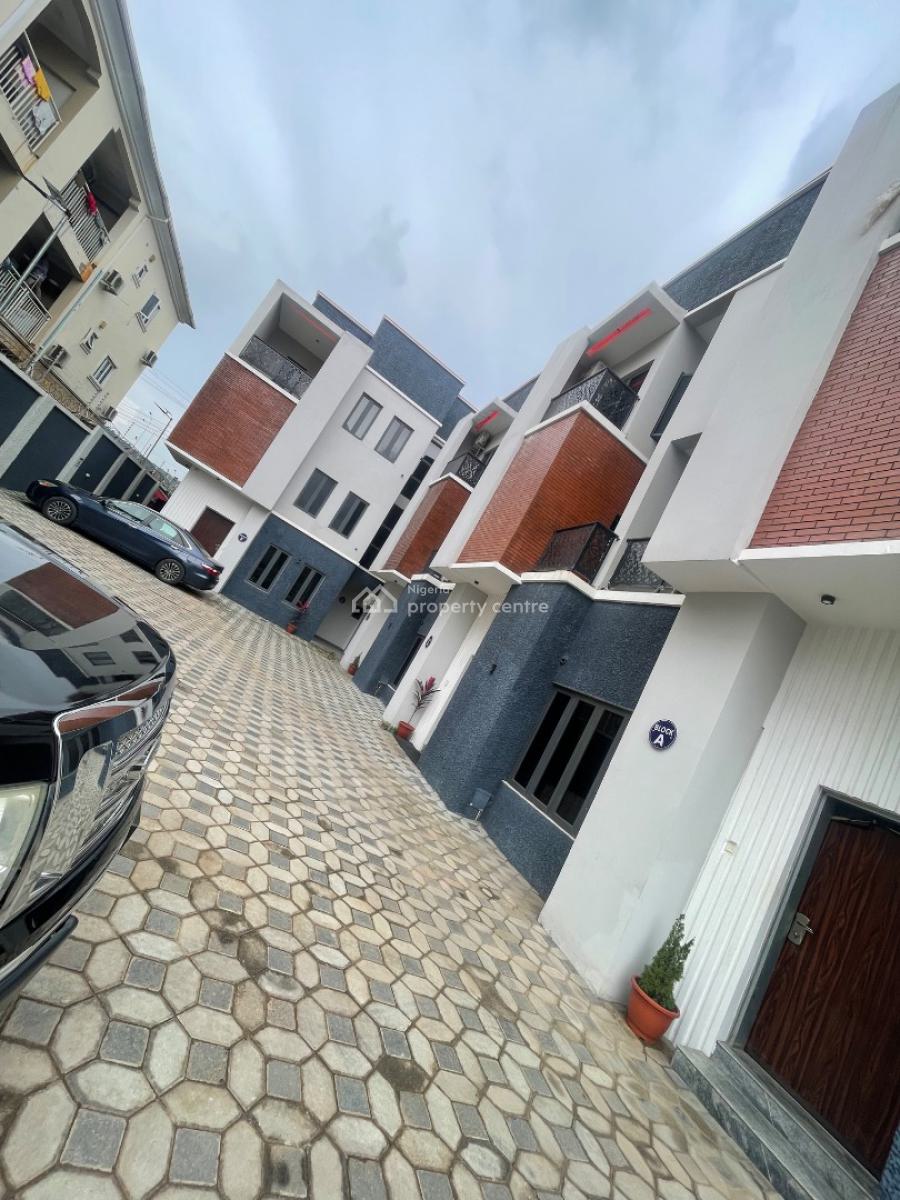 4bed Rooms Terraced Duplex at Jahi Gilmore Fct Abuja Nigeria, Jahi Gilmore,very Close to Wuse 2. Fct Abuja Nigeria, Jahi, Abuja, Terraced Duplex for Rent