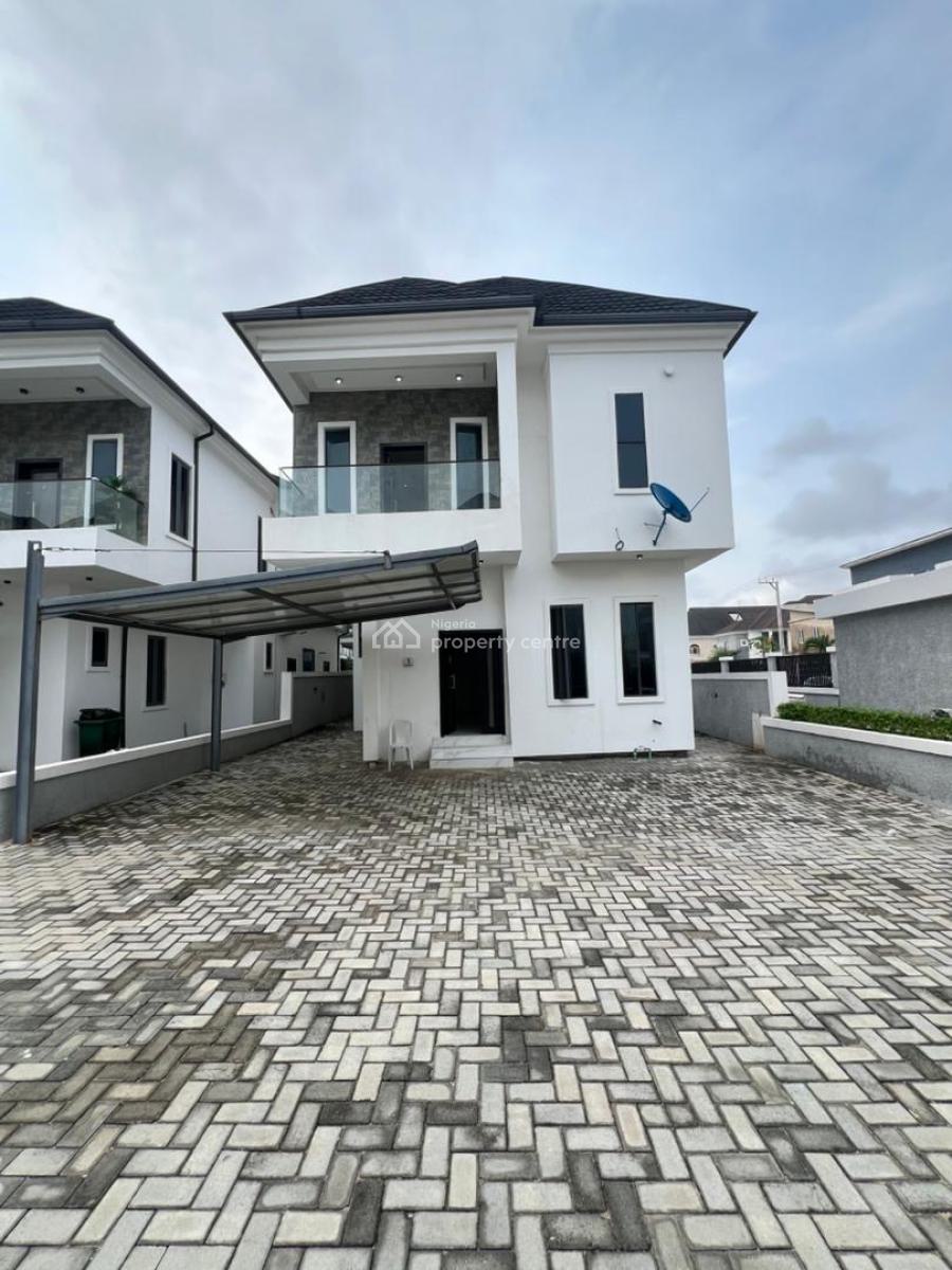 4 Bedroom Fully Detached Duplex with Bq, Orchid Road, Lekki, Lagos, Detached Duplex for Sale