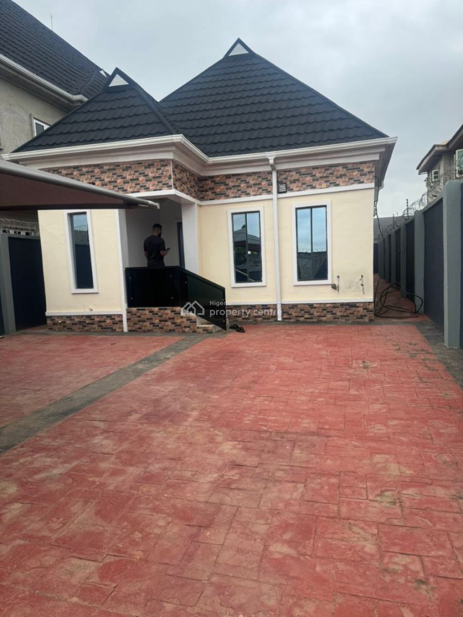 Newly Built 3 Bedroom Bungalow, Abiola Farm Estate Ipaja Road, Ayobo, Lagos, Detached Bungalow for Rent