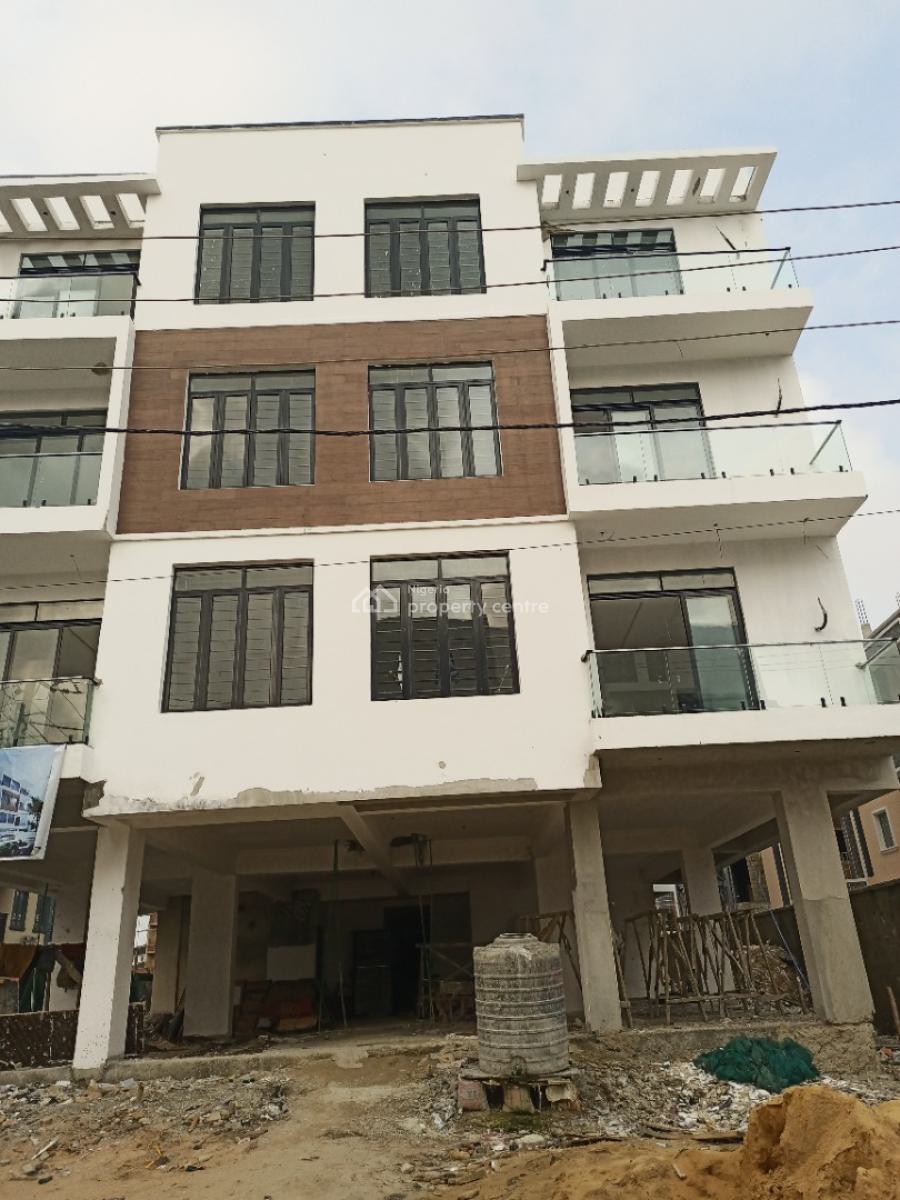 Newly Built 2 Bedroom Apartment with Spacious Rooms, Ikate, Lekki, Lagos, Block of Flats for Sale