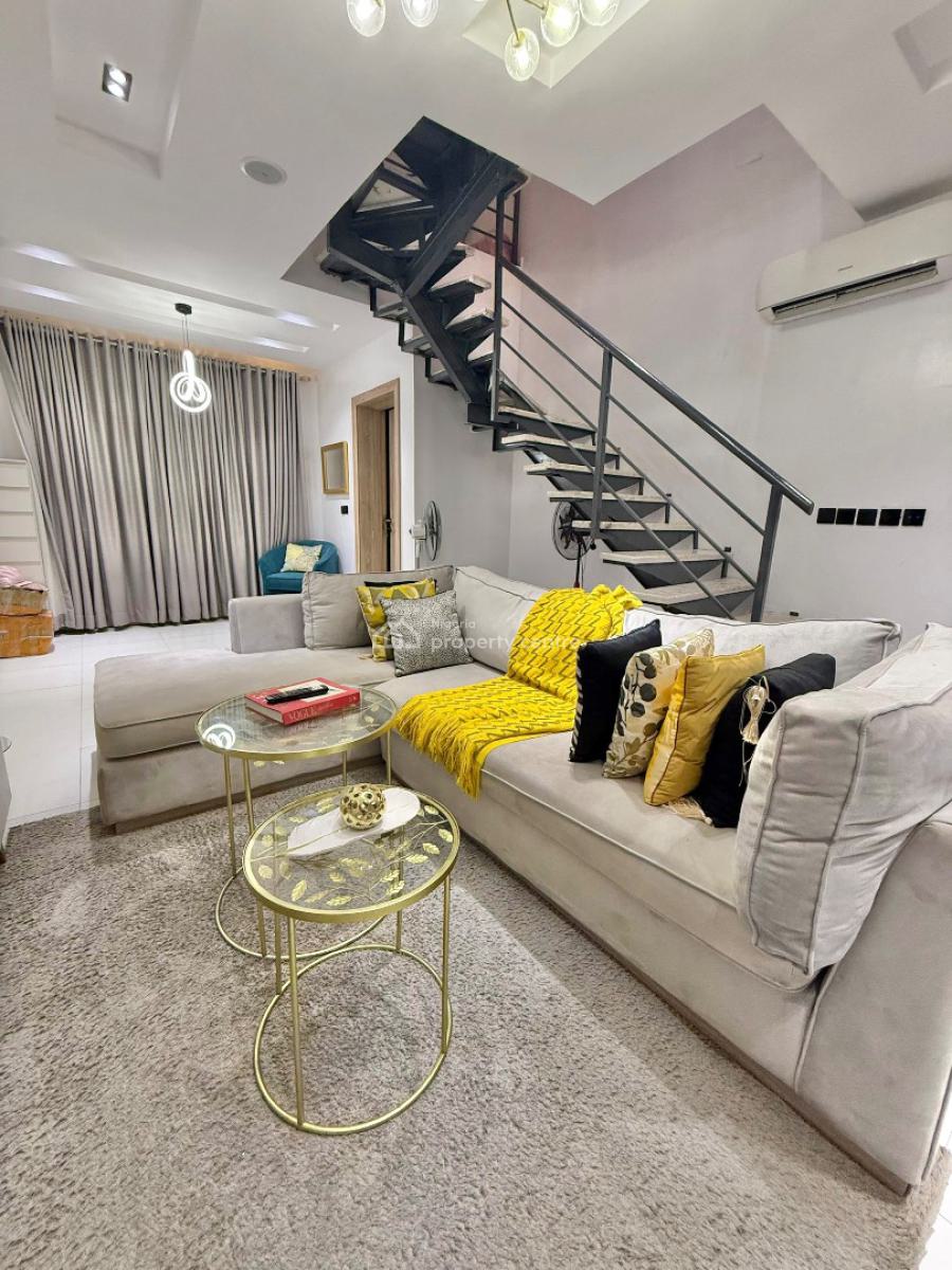 Well Built Serviced 1 Bedroom Penthouse (loft), Ikate Elegushi, Lekki, Lagos, Mini Flat (room and Parlour) for Rent