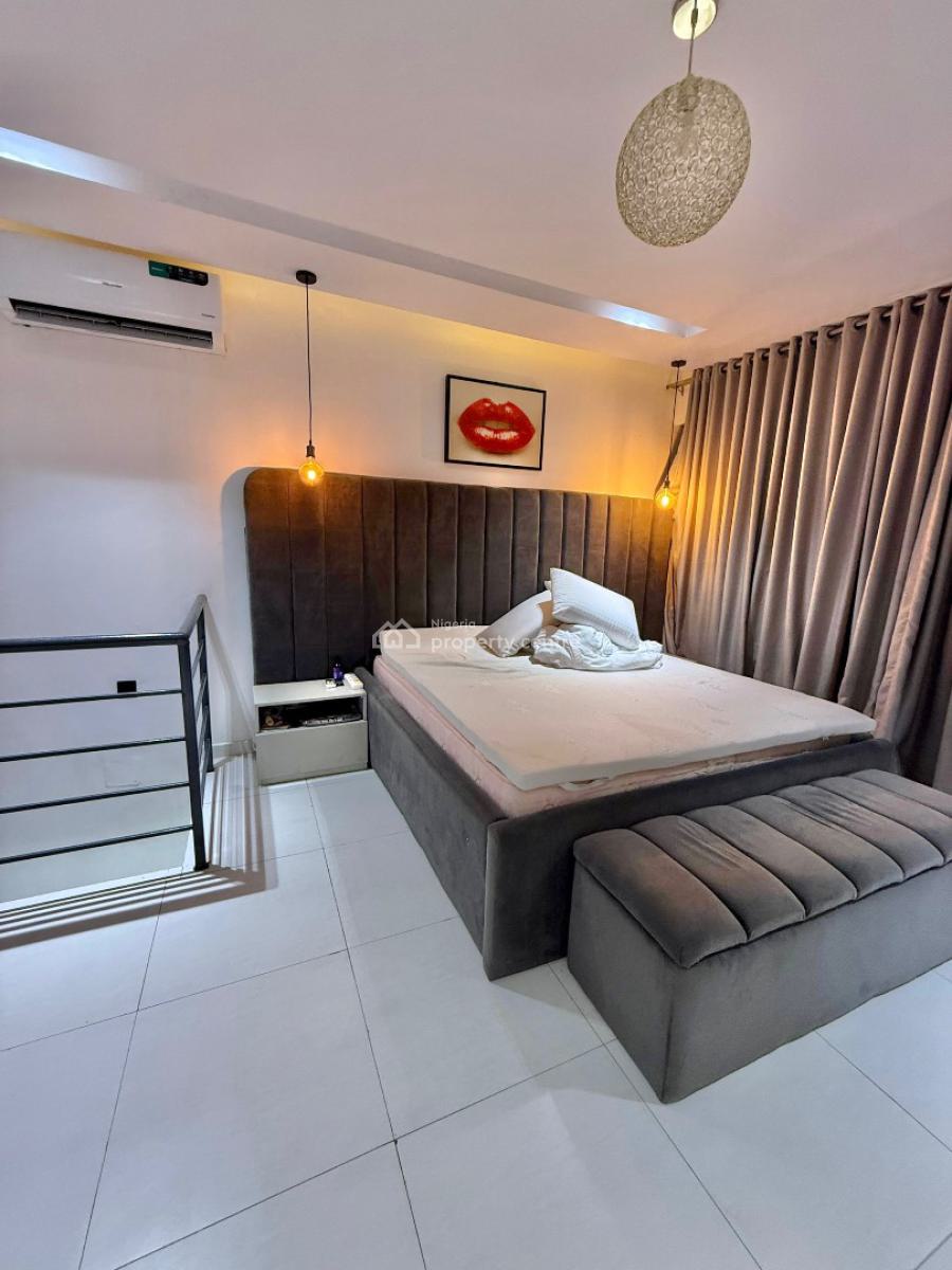 Well Built Serviced 1 Bedroom Penthouse (loft), Ikate Elegushi, Lekki, Lagos, Mini Flat (room and Parlour) for Rent