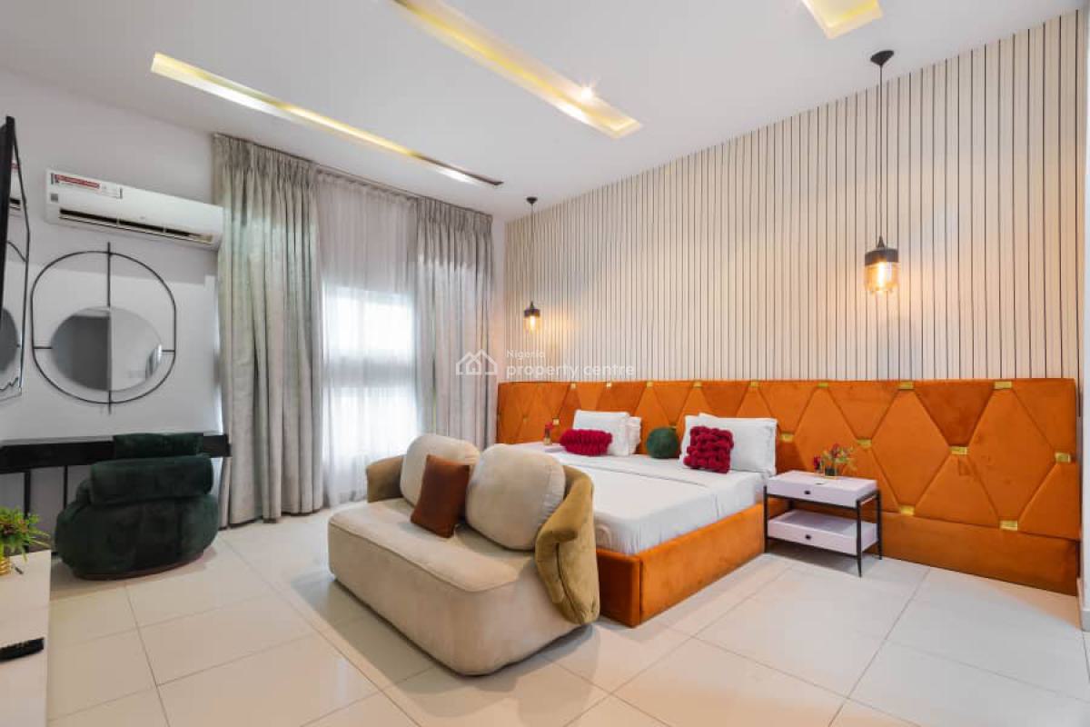 Luxury Fully Furnished Serviced 4 Bedroom Terrace Duplex with Bq, Ikate, Lekki, Lagos, Terraced Duplex for Rent