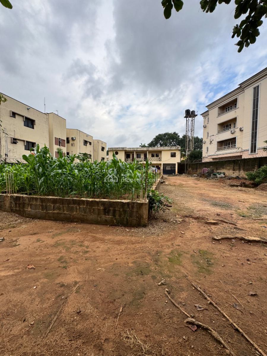 Perfect Sandwiched Residential Land + Approved Plan, Off Michael Okpara Way, Zone 2, Wuse, Abuja, Residential Land for Sale