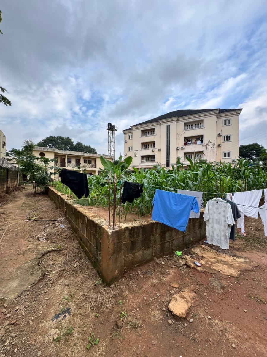 Perfect Sandwiched Residential Land + Approved Plan, Off Michael Okpara Way, Zone 2, Wuse, Abuja, Residential Land for Sale