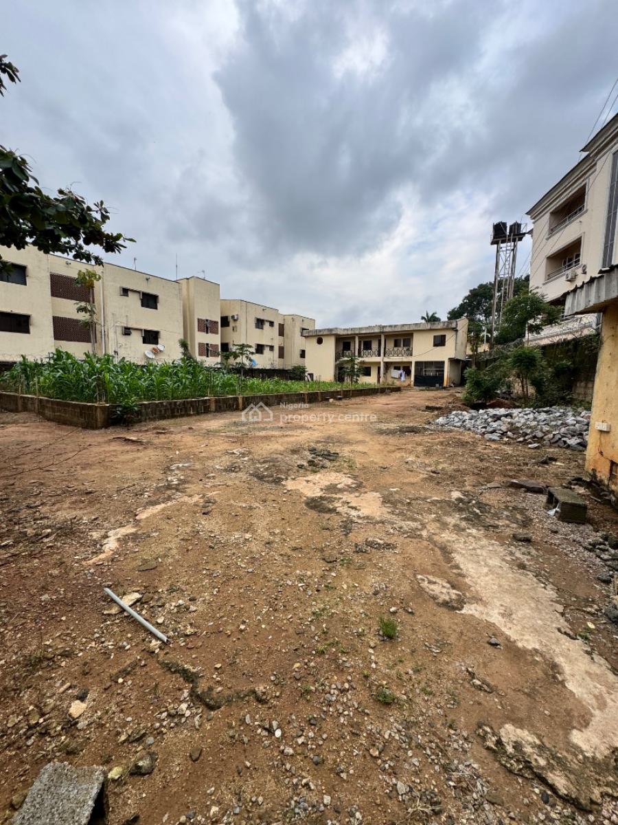 Perfect Sandwiched Residential Land + Approved Plan, Off Michael Okpara Way, Zone 2, Wuse, Abuja, Residential Land for Sale