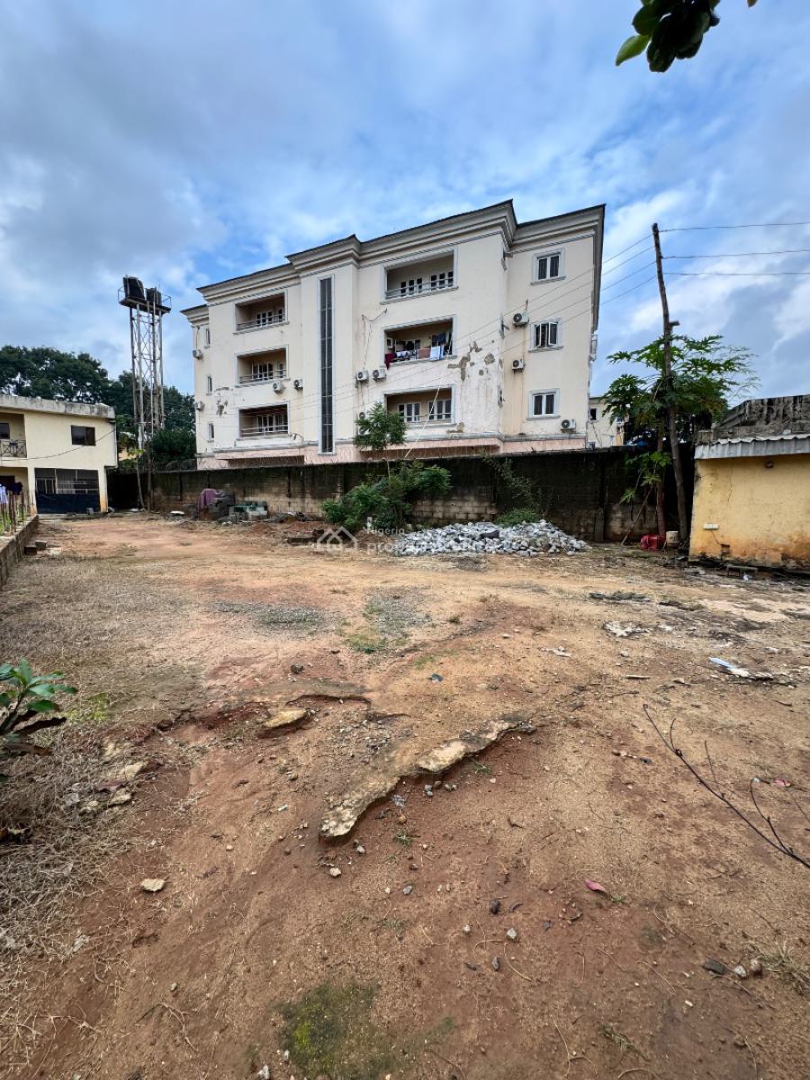 Perfect Sandwiched Residential Land + Approved Plan, Off Michael Okpara Way, Zone 2, Wuse, Abuja, Residential Land for Sale