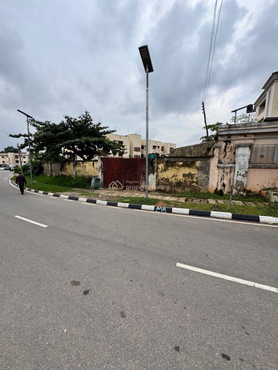 Perfect Sandwiched Residential Land + Approved Plan, Off Michael Okpara Way, Zone 2, Wuse, Abuja, Residential Land for Sale