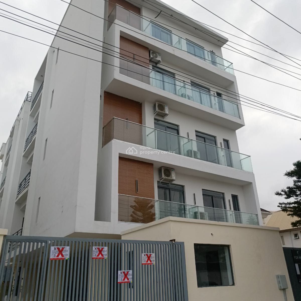3 Bedroom Flat with Bq, Off Admiralty Way, Lekki Phase 1, Lekki, Lagos, Flat / Apartment for Rent