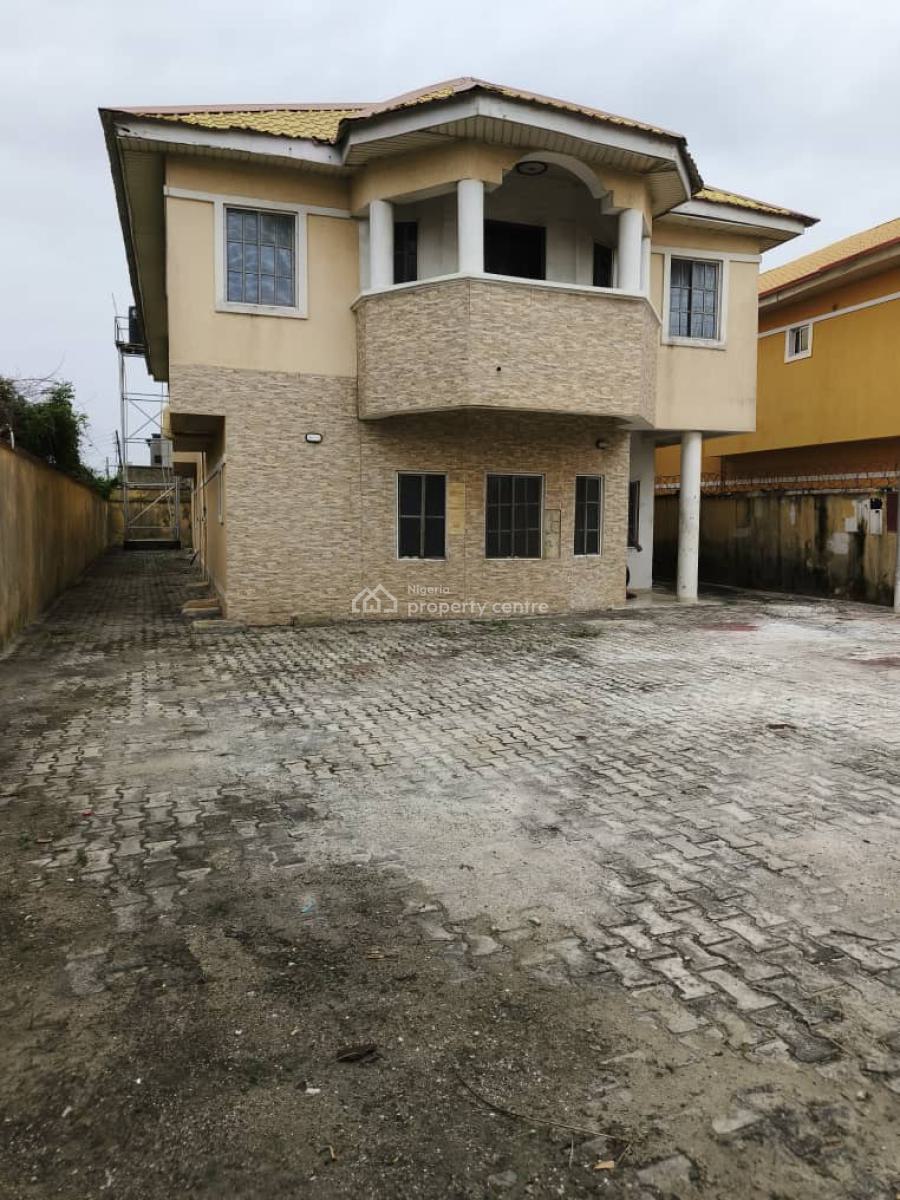 Lovely 4 Bedroom Fully Detached Duplex+ Bq on 456sqm +(self Compound), Igbo Efon, Lekki, Lagos, Detached Duplex for Rent