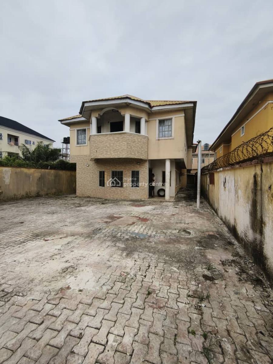 Lovely 4 Bedroom Fully Detached Duplex+ Bq on 456sqm +(self Compound), Igbo Efon, Lekki, Lagos, Detached Duplex for Rent