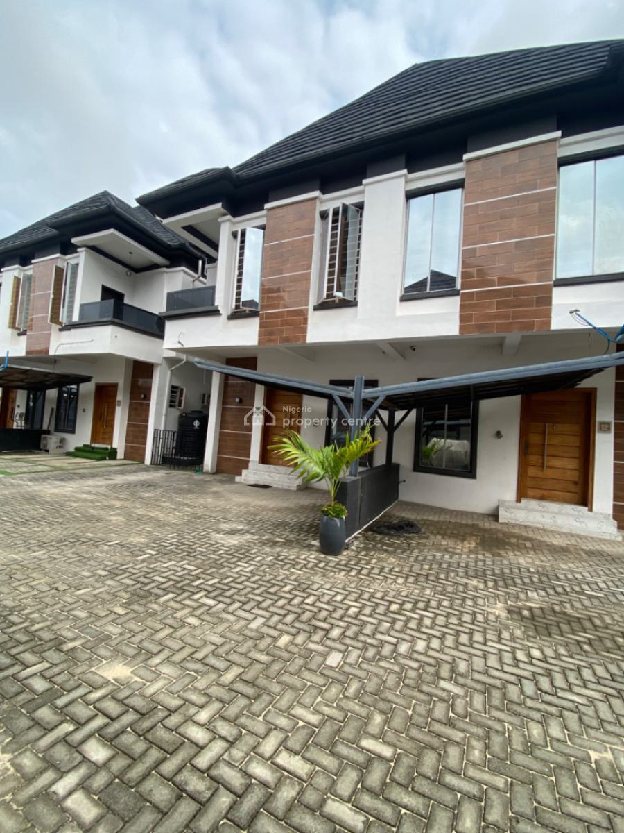Furnished and Unfurnished 4 Bedrooms Duplex, Orchid Road, Lekki Phase 2, Lekki, Lagos, Semi-detached Duplex for Rent