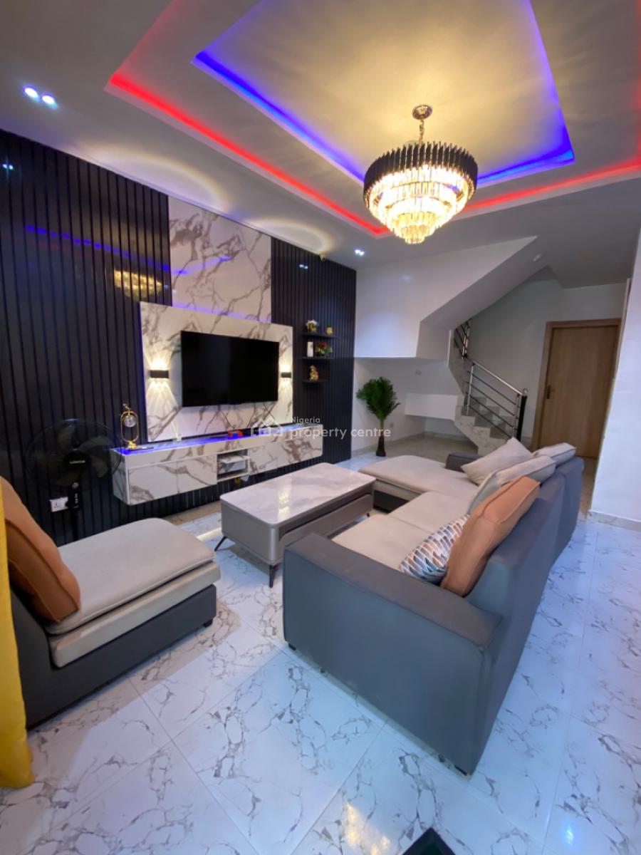 Furnished and Unfurnished 4 Bedrooms Duplex, Orchid Road, Lekki Phase 2, Lekki, Lagos, Semi-detached Duplex for Rent