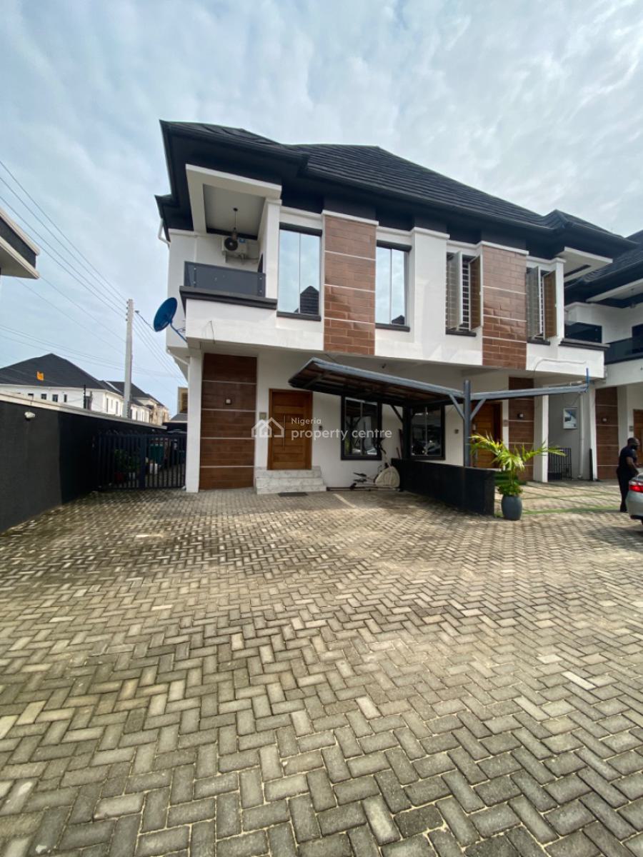 Furnished and Unfurnished 4 Bedrooms Duplex, Orchid Road, Lekki Phase 2, Lekki, Lagos, Semi-detached Duplex for Rent