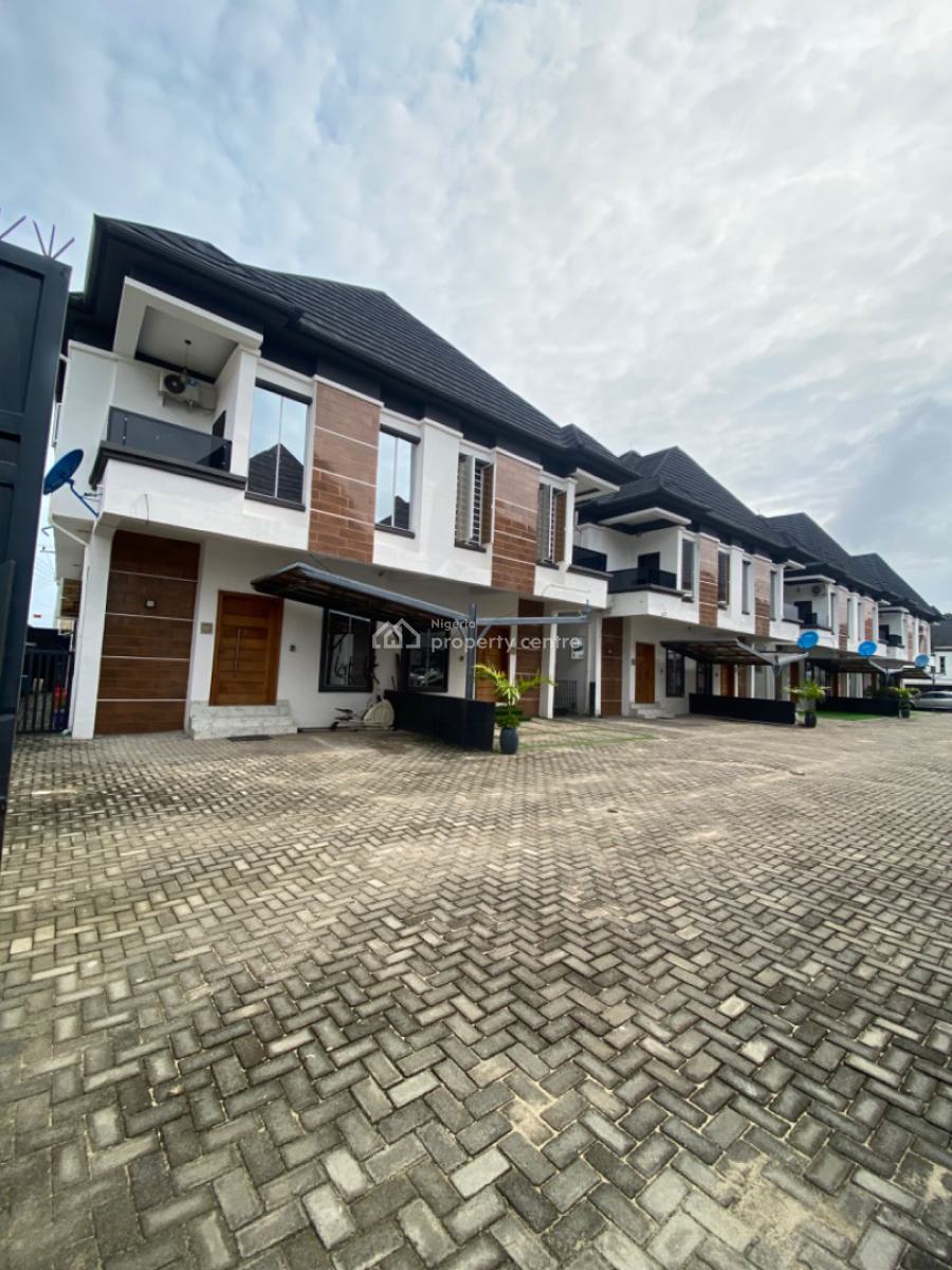 Furnished and Unfurnished 4 Bedrooms Duplex, Orchid Road, Lekki Phase 2, Lekki, Lagos, Semi-detached Duplex for Rent
