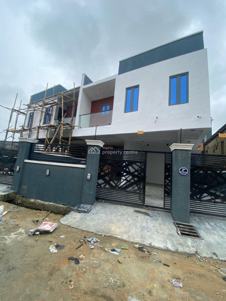 Secure & Luxurious 3-bedroom Duplex with Bq, Ajah, Lagos, Semi-detached Duplex for Sale