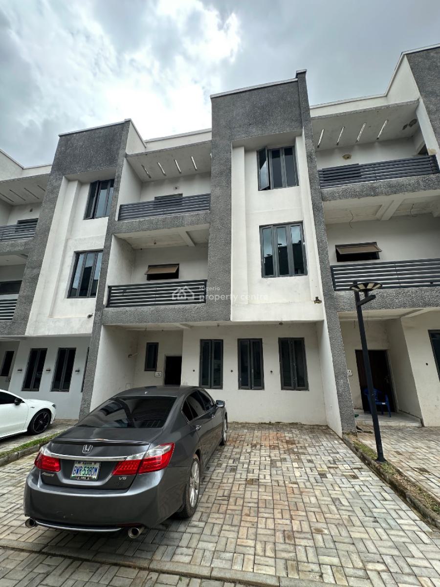 Spacious 4 Bedroom Terrace Duplex, Guzape District, Abuja, Terraced Duplex for Rent
