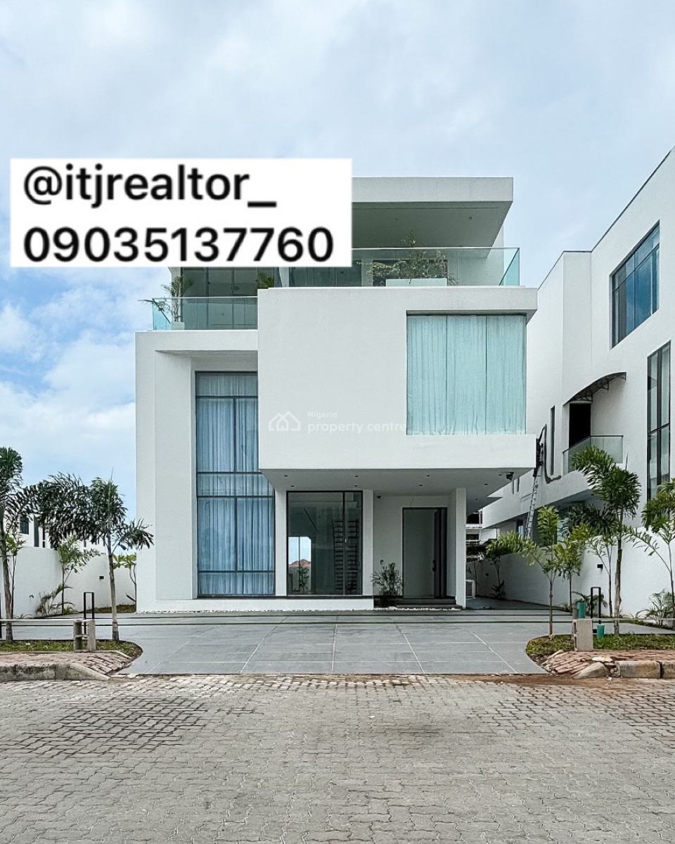 Lovely 5 Bedroom Detached Duplex with Gym and Bq, By Cowrie Creek, Ikate, Lekki, Lagos, Detached Duplex for Sale