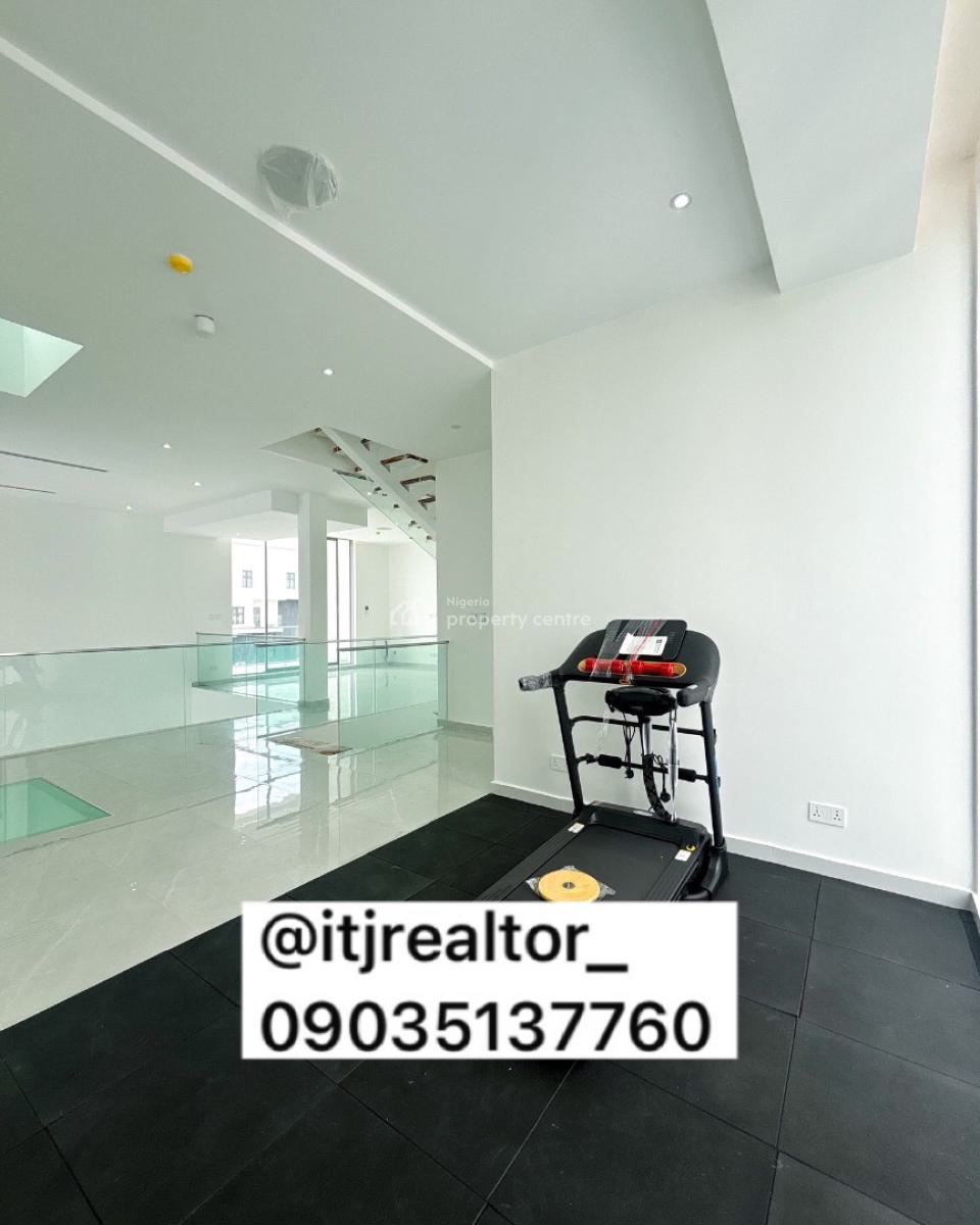 Lovely 5 Bedroom Detached Duplex with Gym and Bq, By Cowrie Creek, Ikate, Lekki, Lagos, Detached Duplex for Sale