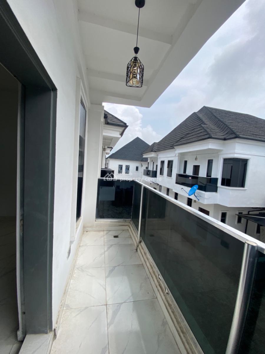 Serviced Bran New 4 Bedrooms Semi Detached Duplex with Bq, Orchid Road, Lekki Phase 2, Lekki, Lagos, Semi-detached Duplex for Rent
