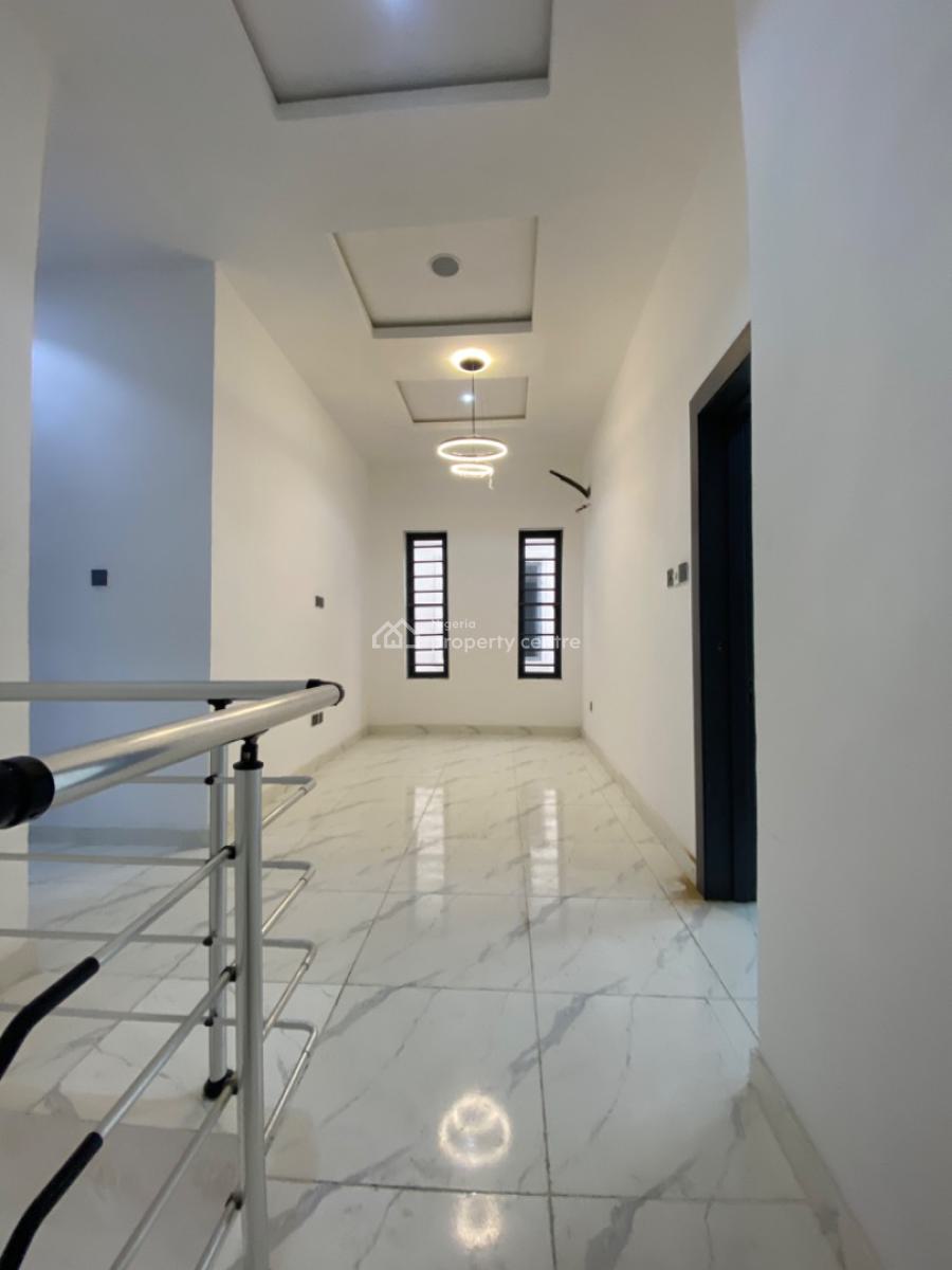 Serviced Bran New 4 Bedrooms Semi Detached Duplex with Bq, Orchid Road, Lekki Phase 2, Lekki, Lagos, Semi-detached Duplex for Rent