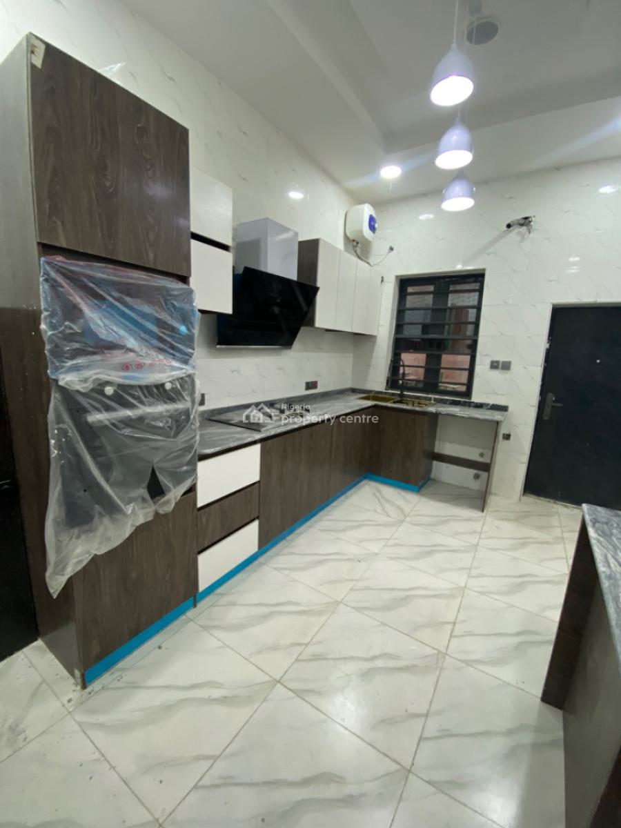 Serviced Bran New 4 Bedrooms Semi Detached Duplex with Bq, Orchid Road, Lekki Phase 2, Lekki, Lagos, Semi-detached Duplex for Rent